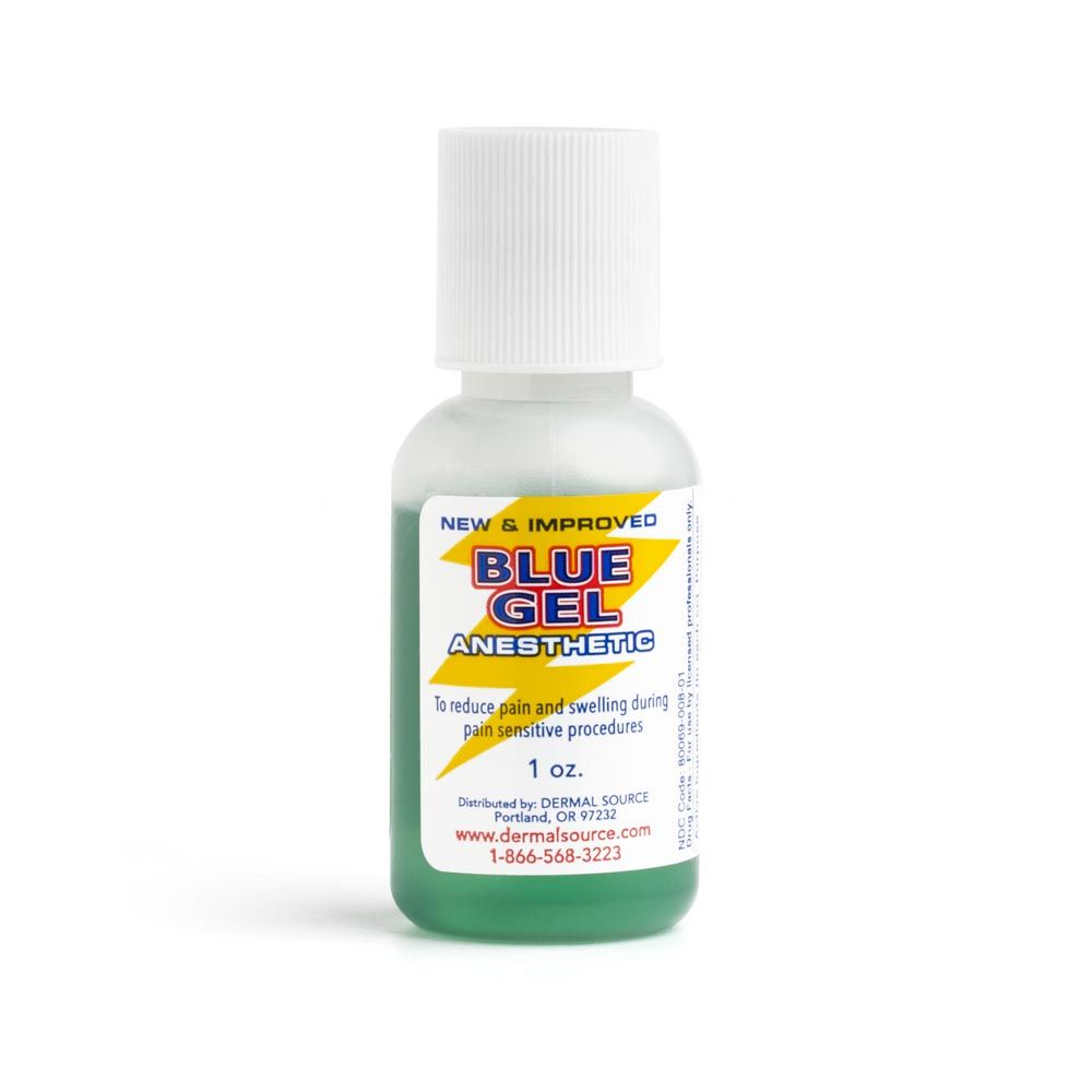 NEW & IMPROVED BLUE GEL ANESTHETIC