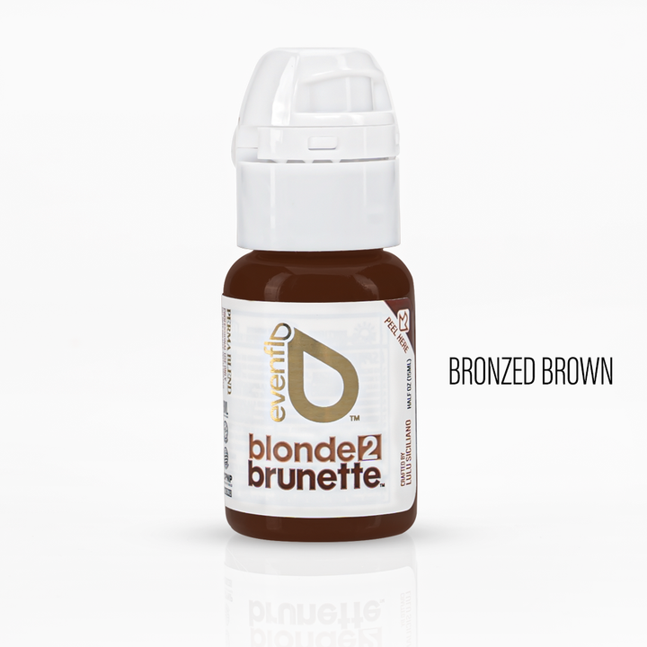 permablend evenflo blonde brunette brow pigment permablend tina davies ombre tattoo machine eyebrows eyeliner lip lining deep brown bronzed brown gold blonde dark blonde elle marie co pmu supplies