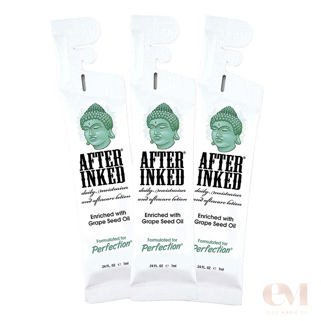 After Inked Tattoo Moisturizer & Aftercare Lotion eyebrows tattoo lips aftercare amnestic