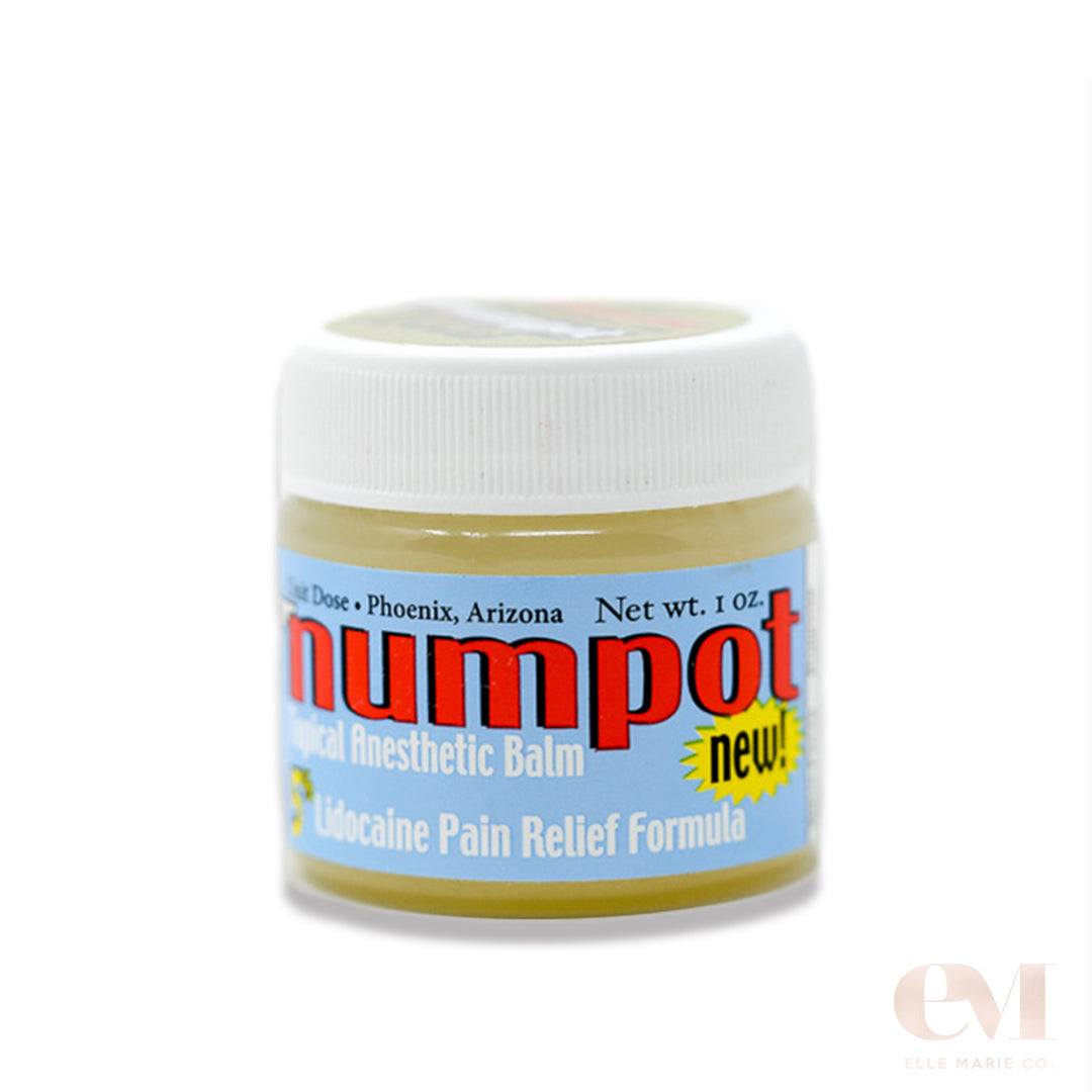 numbpot gold topical anesthetic ointment offers pain relief for intact skin eyebrows brows lips eyelids eyeliner paintstoppers elle marie co perrmablend li pigment tina davies